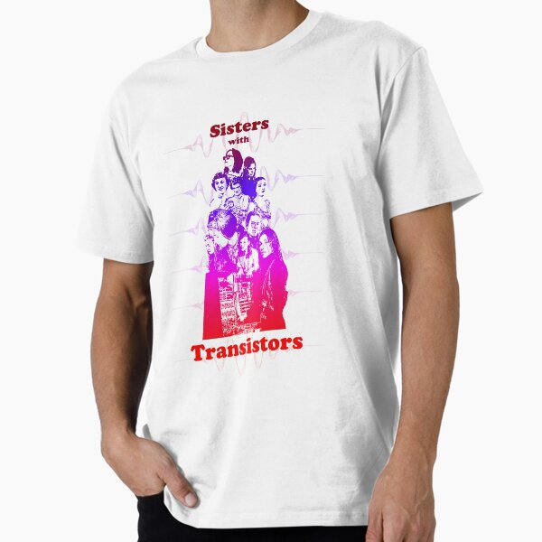 Vista previa del artículo con la obra «Hermanas con transistores Pioneras electrónicas», diseñado y vendido por Lick-Design.