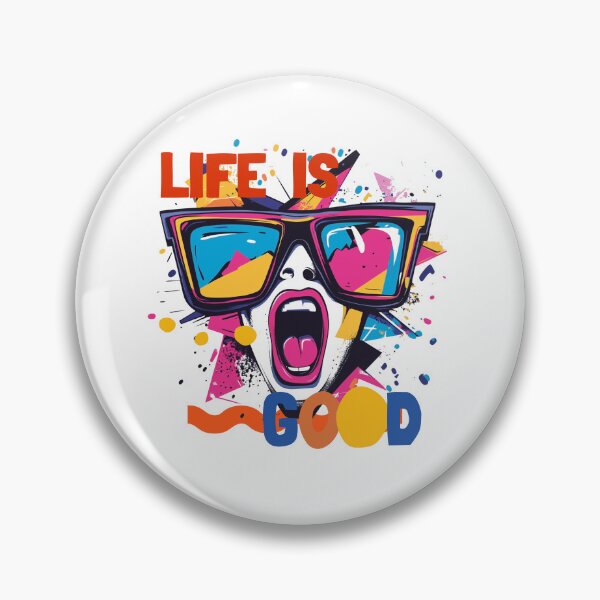 Item preview, Vibrant Life Is Good Art designed and sold by pacharadesign.