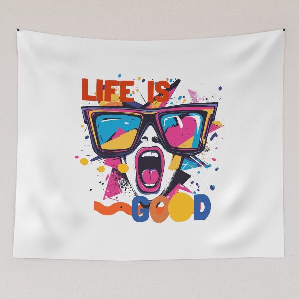 Item preview, Vibrant Life Is Good Art designed and sold by pacharadesign.