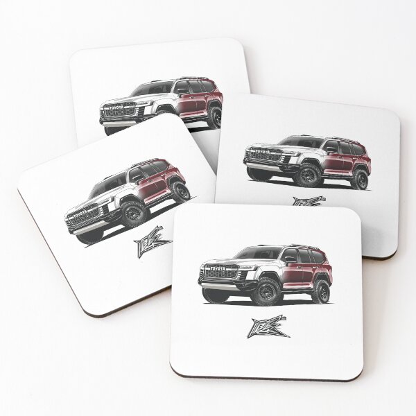 Item preview, land cruiser j300 white maroon designed and sold by NaquashM.