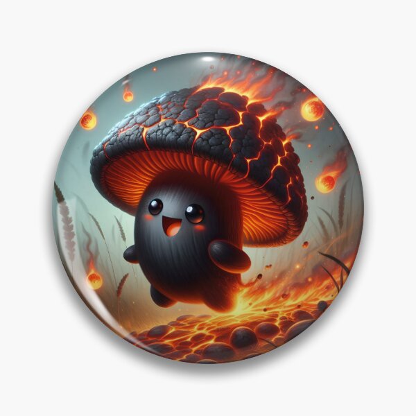 Item preview, Cute pyroshroom designed and sold by Nopasaran-Tsin.