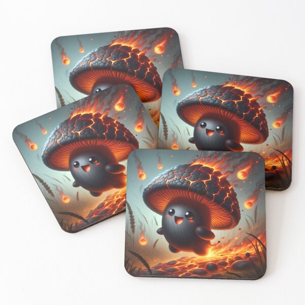 Item preview, Cute pyroshroom designed and sold by Nopasaran-Tsin.