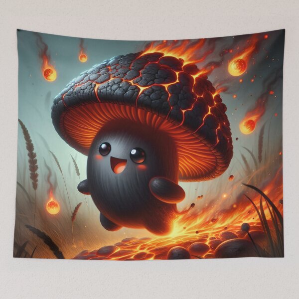 Item preview, Cute pyroshroom designed and sold by Nopasaran-Tsin.