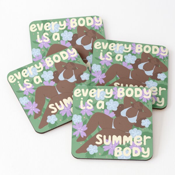 Item preview, Every Body is a Summer Body designed and sold by bloemsgallery.