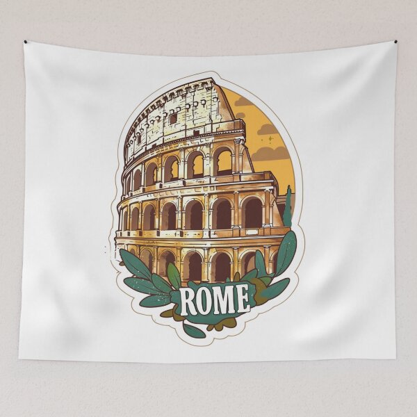 Item preview, Rome - Colosseum - Italy designed and sold by Sketch-Shack.