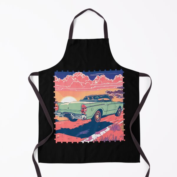 Item preview, travelers retro car designed and sold by ColorfulCreate.