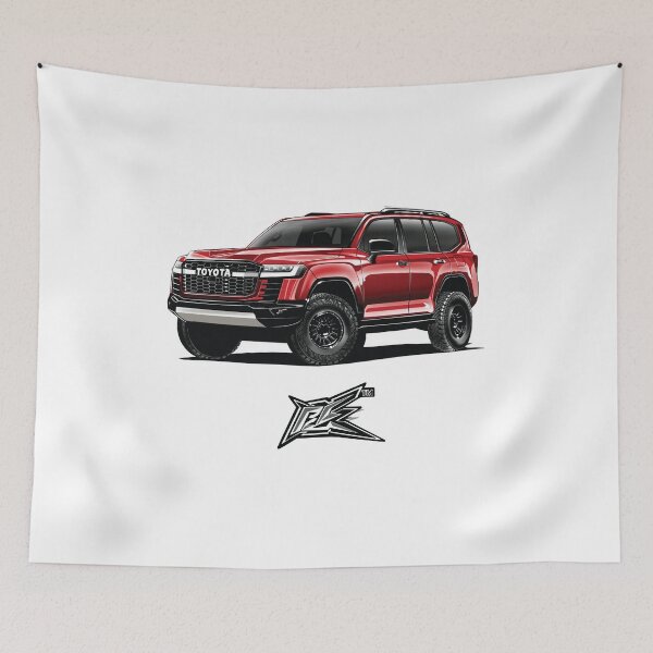 Item preview, land cruiser j300 red  designed and sold by NaquashM.