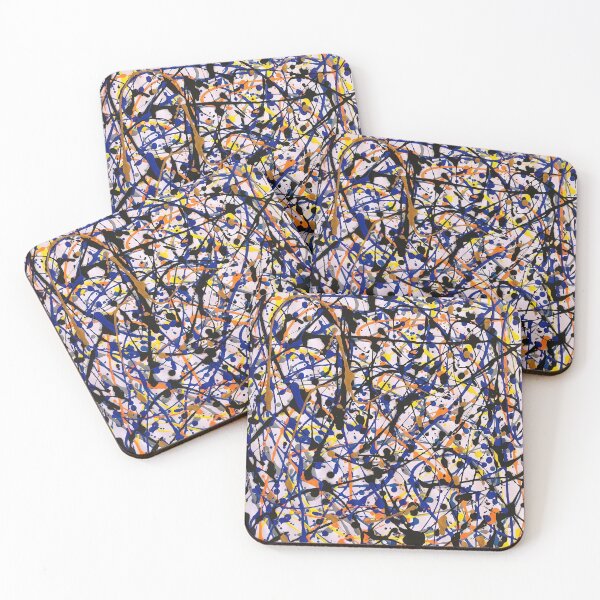 Item preview, Abstract Art by Jackson Pollock, jackson Pollock (1912-1956) United States designed and sold by J-Oua.