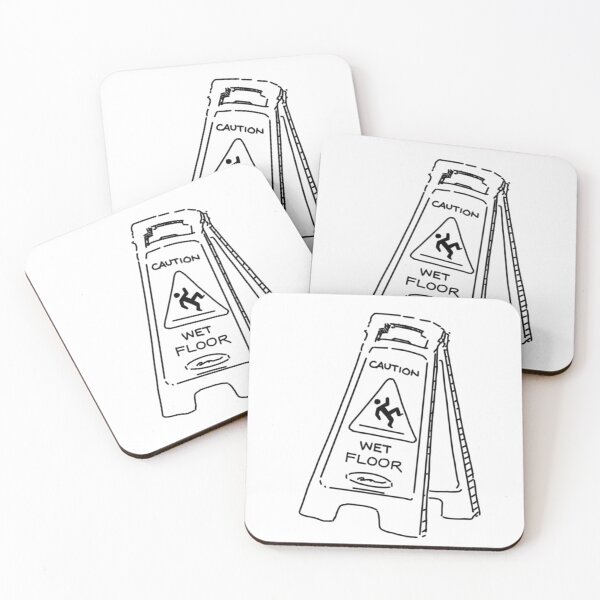 Item preview, Wet Floor Sign Sketch designed and sold by JerickBravo.
