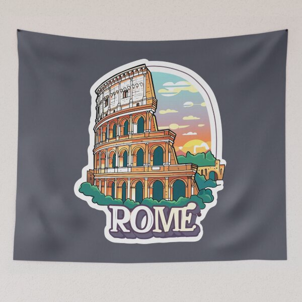 Item preview, Rome - Colosseum - Italy designed and sold by Sketch-Shack.