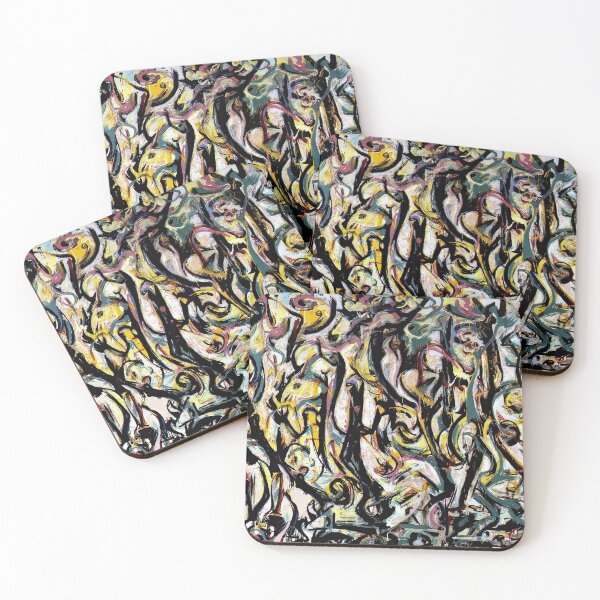 Item preview, Abstract Art by Jackson Pollock, jackson Pollock (1912-1956) United States designed and sold by J-Oua.