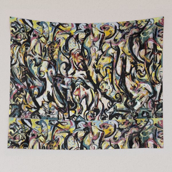 Item preview, Abstract Art by Jackson Pollock, jackson Pollock (1912-1956) United States designed and sold by J-Oua.