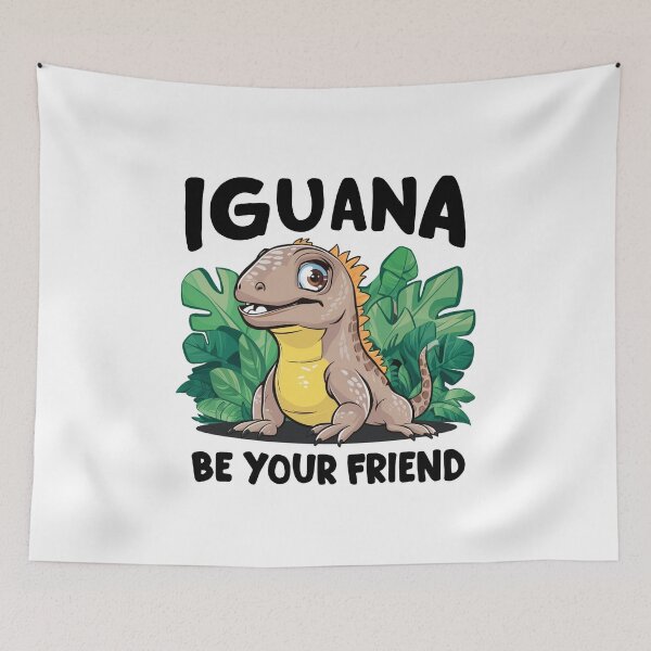 Item preview, cute iguana designed and sold by Krasnovaovaova.