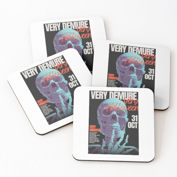 Item preview, Halloween skeleton magazine cover that’s very demure, very mindful designed and sold by SoftBlushSarah.