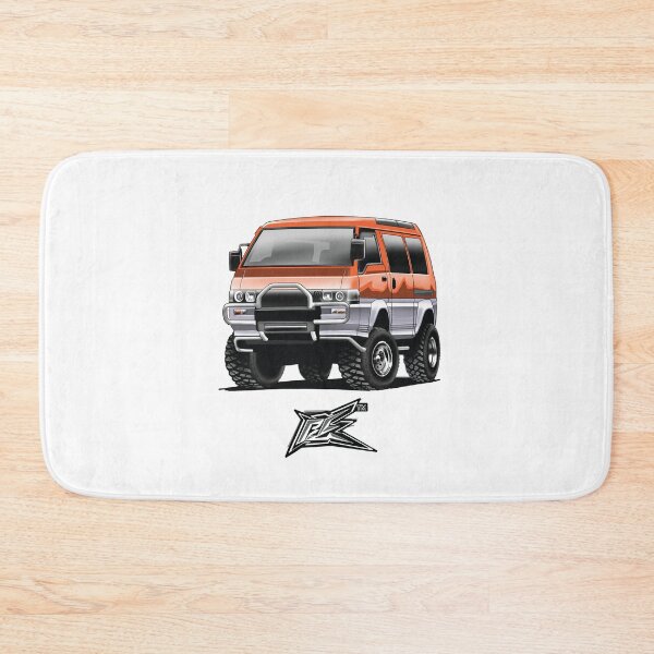 Item preview, mitsubishi delica 2800 orange  designed and sold by NaquashM.