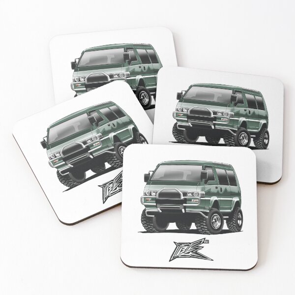 Item preview, mitsubishi delica 2800 4x4 green  designed and sold by NaquashM.