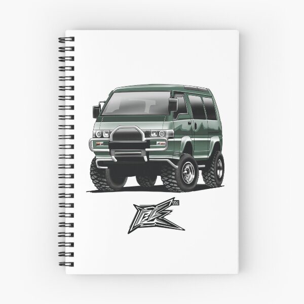 Item preview, mitsubishi delica 2800 4x4 green  designed and sold by NaquashM.