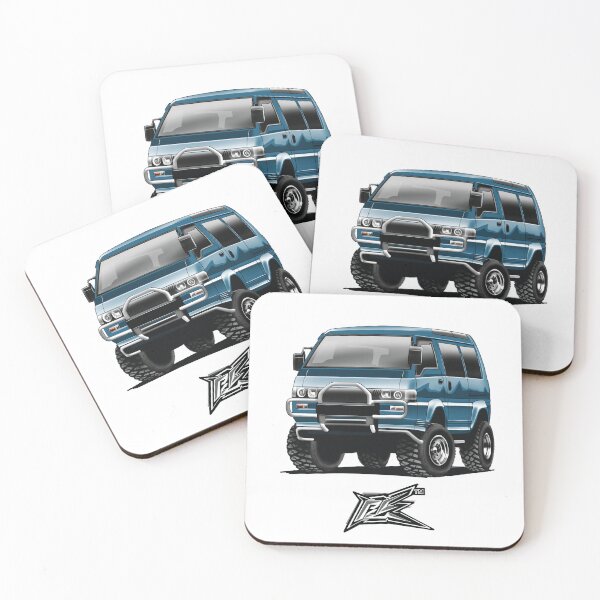 Item preview, mitsubishi delica 2800 4x4 blue  designed and sold by NaquashM.