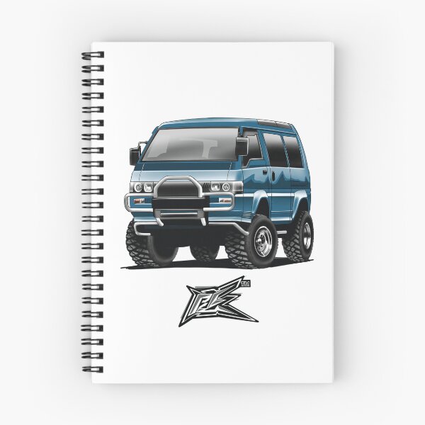 Item preview, mitsubishi delica 2800 4x4 blue  designed and sold by NaquashM.