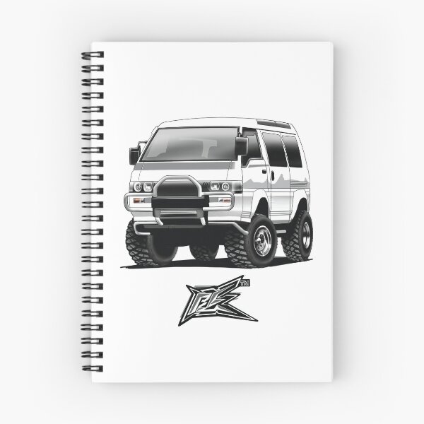 Item preview, mitsubishi delica 2800 4x4 white  designed and sold by NaquashM.