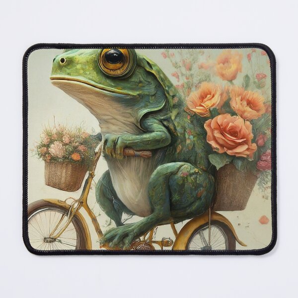 Item preview, Cute Frog - Adorable Style designed and sold by CanvasWhimsy.