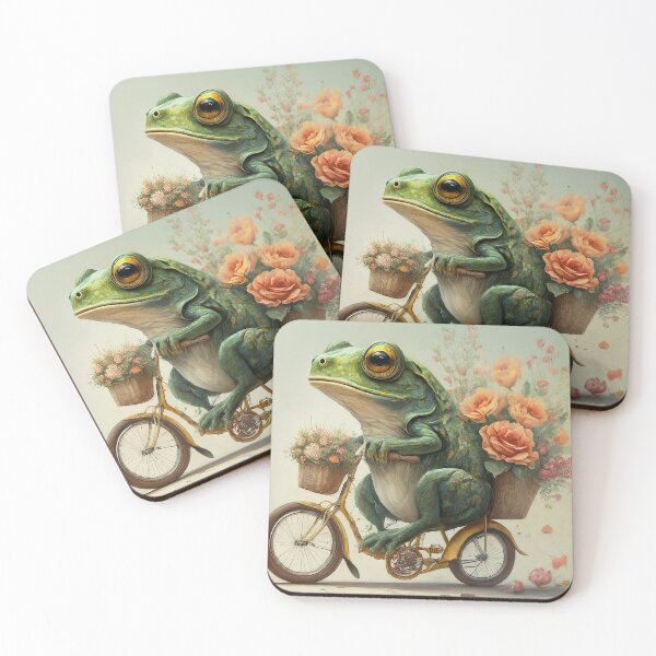 Item preview, Cute Frog - Adorable Style designed and sold by CanvasWhimsy.