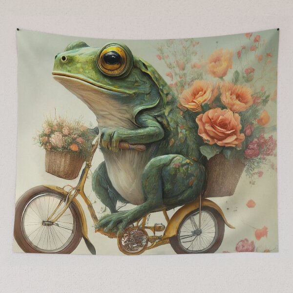Item preview, Cute Frog - Adorable Style designed and sold by CanvasWhimsy.