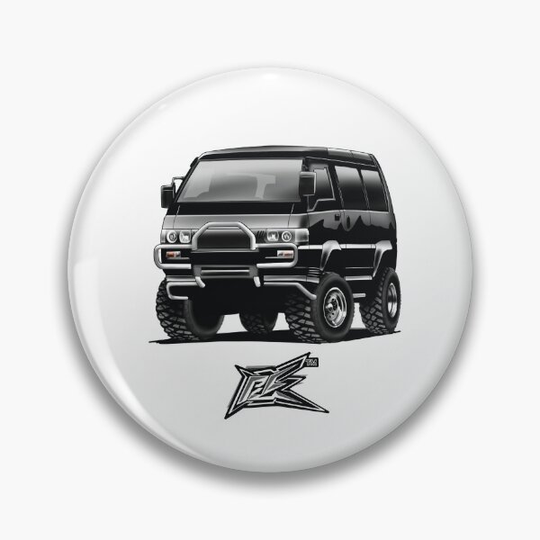 Item preview, mitsubishi delica 2800 4x4 black  designed and sold by NaquashM.