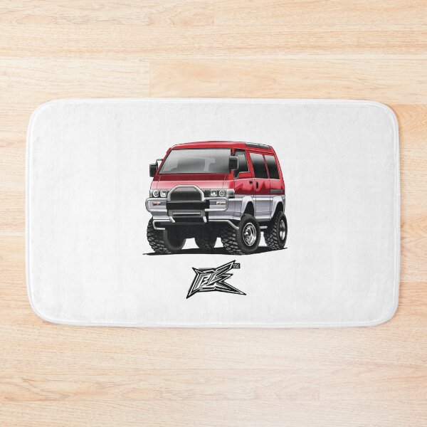 Item preview, mitsubishi delica 2800 4x4 red designed and sold by NaquashM.