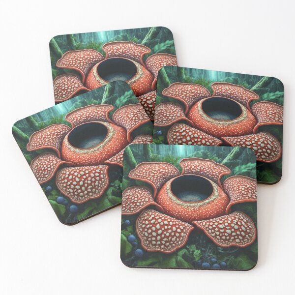 Item preview, Giant Flower in the Rainforest designed and sold by BestArtByArvind.