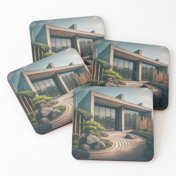 Item preview, Modern Home with Zen Garden designed and sold by BestArtByArvind.
