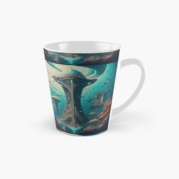 Item preview, Sunken City of the Future designed and sold by BestArtByArvind.