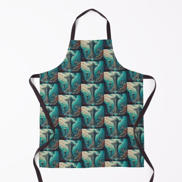 Item preview, Sunken City of the Future designed and sold by BestArtByArvind.