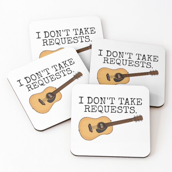 Item preview, I Don't Take Requests, Guitarist Busker Musician Funny designed and sold by doodlerob.