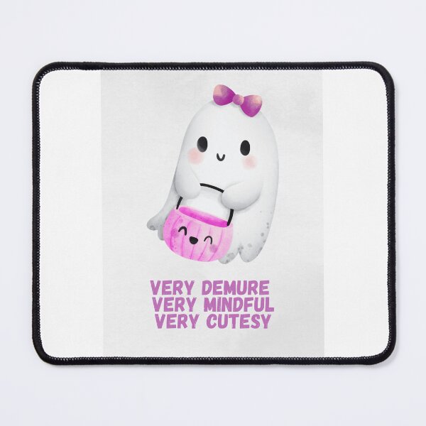 Item preview, A very cute ghost who is demure, cutesy and mindful designed and sold by SoftBlushSarah.
