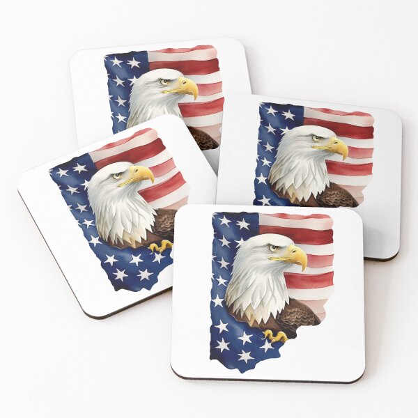 Item preview, Independence Day, Flag USA, Eagle, designed and sold by Dawidsz79.