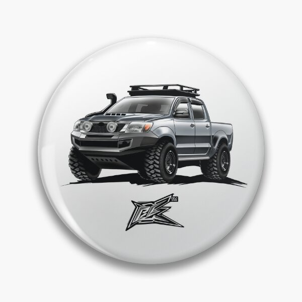 Item preview, toyota hilux overland gray designed and sold by NaquashM.