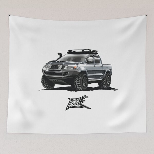 Item preview, toyota hilux overland gray designed and sold by NaquashM.