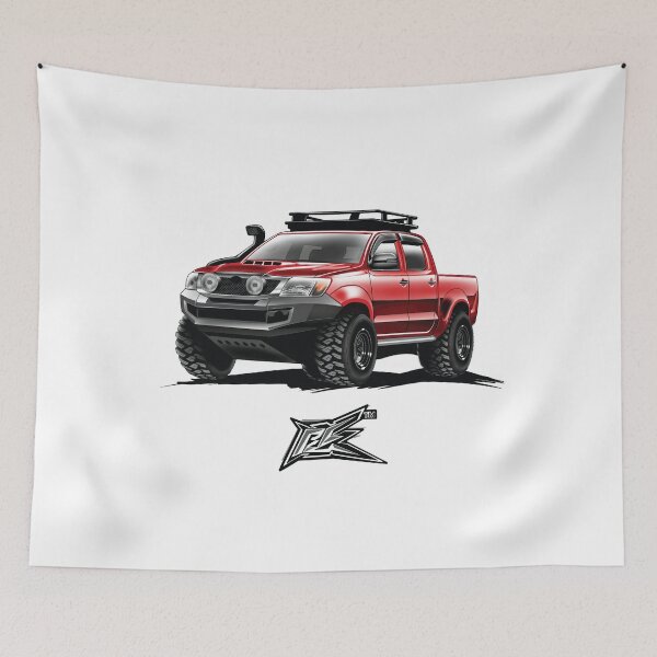 Item preview, toyota hilux overland red designed and sold by NaquashM.
