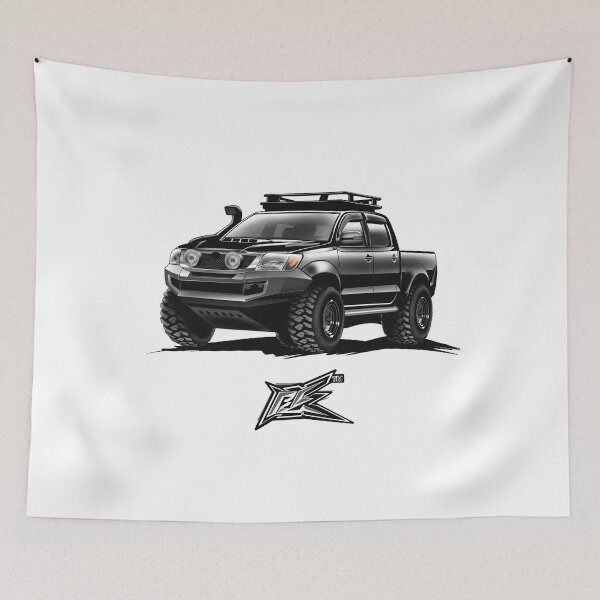 Item preview, toyota hilux overland black  designed and sold by NaquashM.