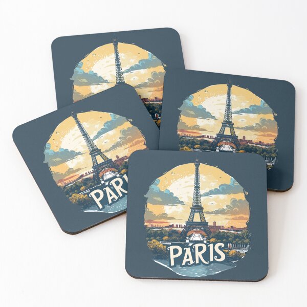 Item preview, Paris - Eiffel Tower - France designed and sold by Sketch-Shack.