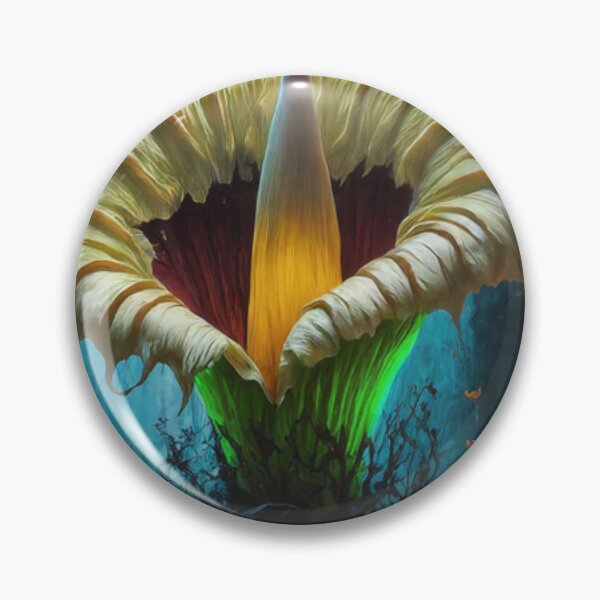 Item preview, Giant Flower in the Rainforest designed and sold by BestArtByArvind.