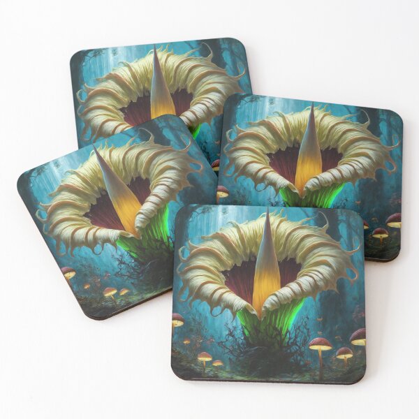 Item preview, Giant Flower in the Rainforest designed and sold by BestArtByArvind.