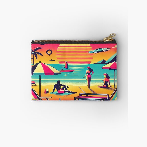 Item preview, Retro 80s Beach Vibes Design designed and sold by Genady.