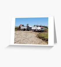 Carried Away Greeting Card