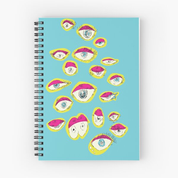Item preview, eyes in the woods (neon) designed and sold by Emma Cooper.