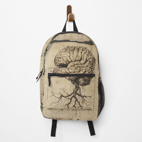 Item preview,  A sketch of a brain like project stylized as a Da Vinci drawing. designed and sold by WBoss11.
