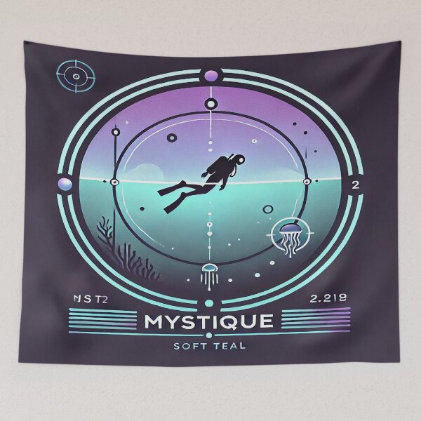Item preview, Mystical Exploration of the Sea Depths designed and sold by FAONIM.