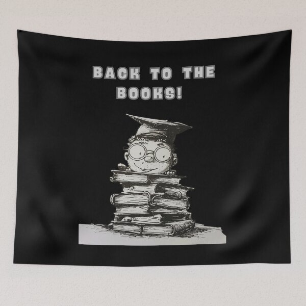 Item preview, Back To The Books! designed and sold by mirciashop.