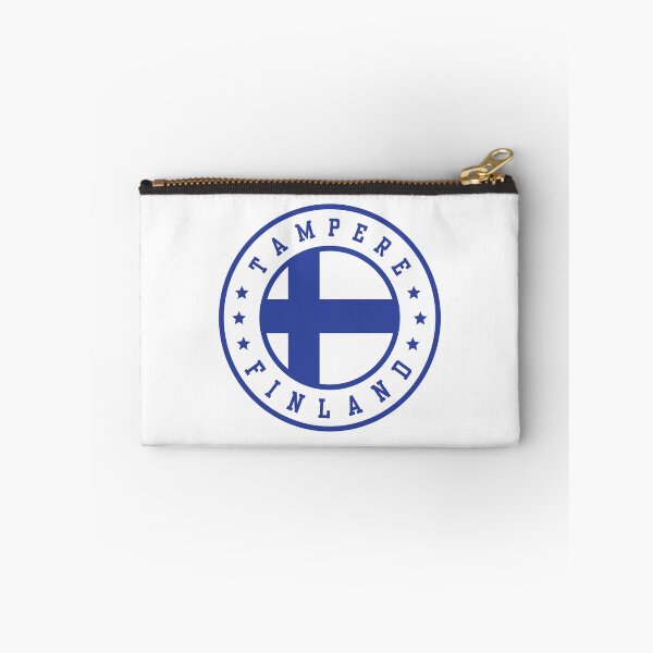 Item preview, Finnish Flag Tampere Finland Circular Emblem designed and sold by jeshands.